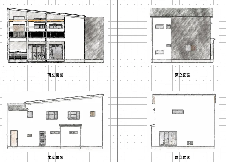 立面図イラスト